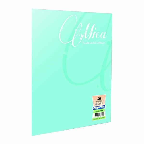 Gıpta Mica A5 60 Yaprak Düz Tel Dikişli Defter