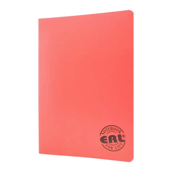 Erl 801 A5 80 Yaprak Çizgili Spiralli Plastik Kapak Defter