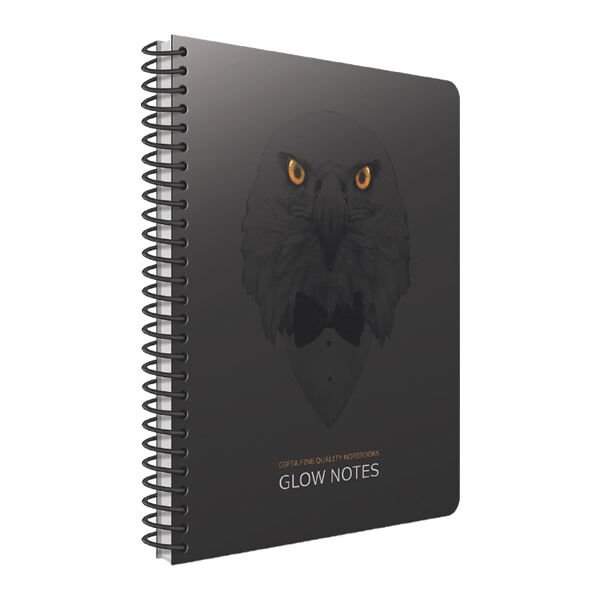Gıpta Glow Notes A4 100 Yaprak Çizgili Spiralli Karton Kapaklı Defter