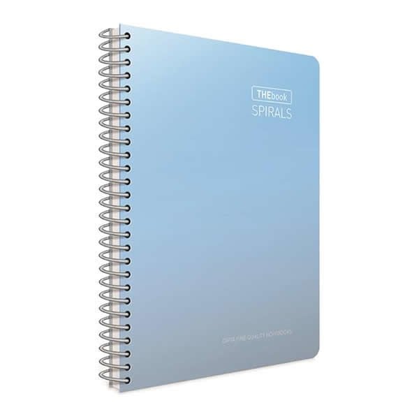 Gıpta Thebook 17x24 100 Yaprak Kareli Spiralli Sert Kapaklı Defter