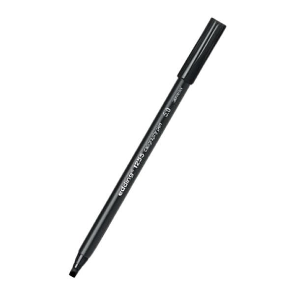 Edding E-1255 5 mm Siyah Grafik Kalemi