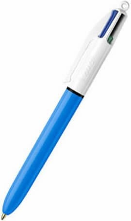 Bic 9021361 4 Renk Gri Medium Tükenmez Kalem