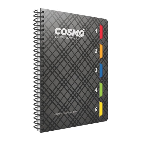 Gıpta Cosmo 17x24 150 Yaprak 5 Seperatörlü Kareli Spiralli Defter