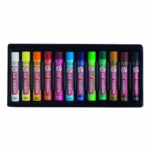 Üçka RE9029112M 12 li Watersouble Oil Sulan Pastel Boya