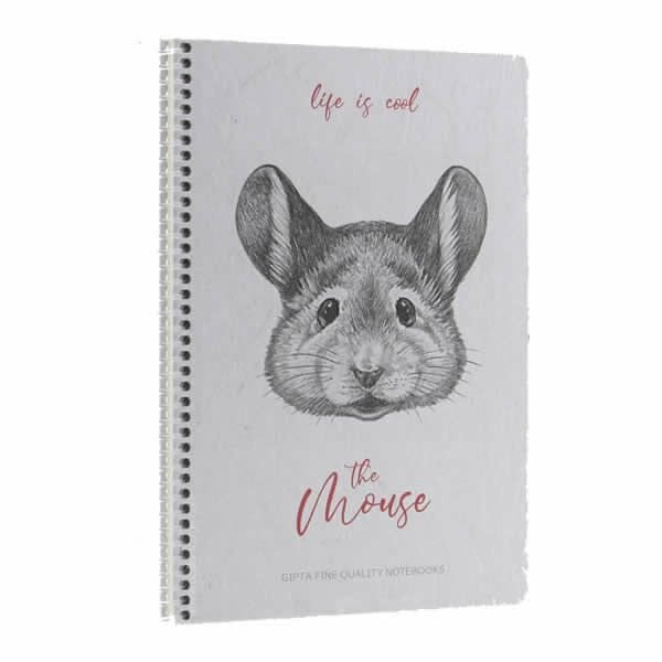 Gıpta Life Is Cool A4 100 Yaprak Çizgili Spiralli Plastik Kapaklı Defter