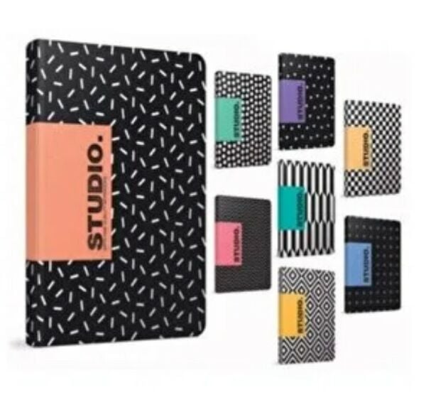 Gıpta Studio 17x24 120 Yaprak Çizgisiz İplik Dikişli Sert Kapaklı Defter