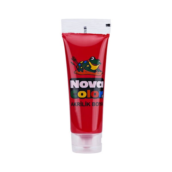 Nova Color NC-256 75 gr Kırmızı Akrilik Boya