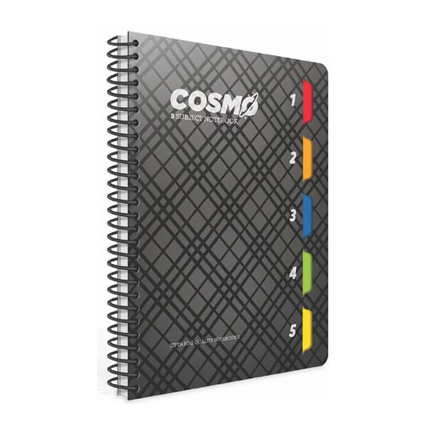 Gıpta Cosmo 17x24 150 Yaprak 5 Seperatörlü Çizgili Spiralli Defter
