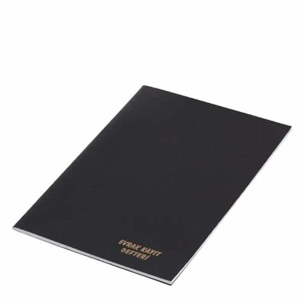 Gülpaş 117 Evrak Kayıt Defteri Plastik Kapak 20X28 40 Yaprak