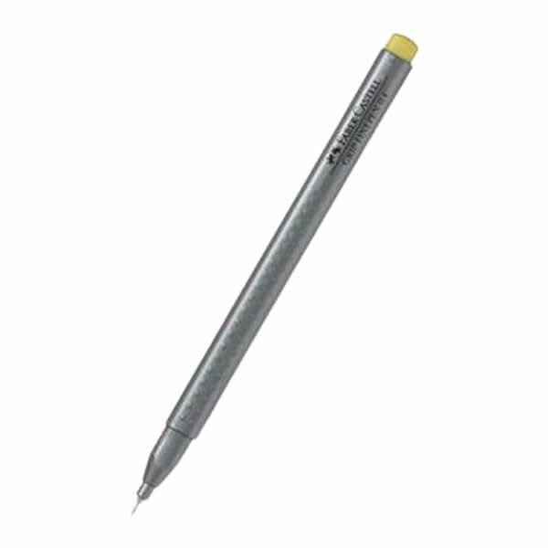 Faber-Castell 0,4 mm Grip Sarı Finepen Keçeli Kalem