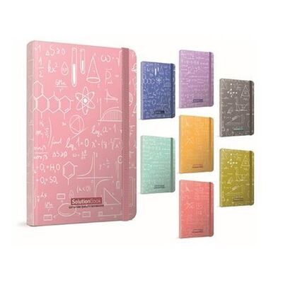 Gıpta Solution Book 13x21 120 Yaprak Çizgili İplik Dikiş Sert Kapak Defter