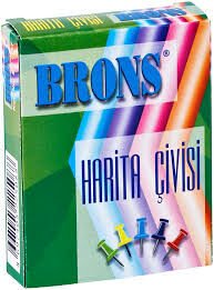 Brons BR-357 Harita Çivisi