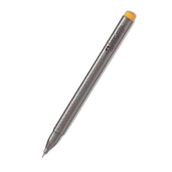 Faber-Castell 0,4 mm Grip Krom Sarısı Finepen Keçeli Kalem