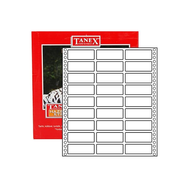 Tanex 20x55 Mm Bilgisayar Etiketi