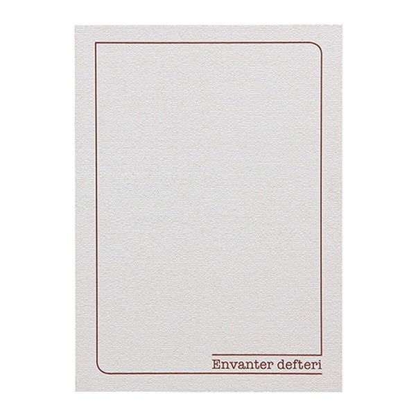 Bayındır Brd0180 20X28 48 Yaprak Envanter Defteri