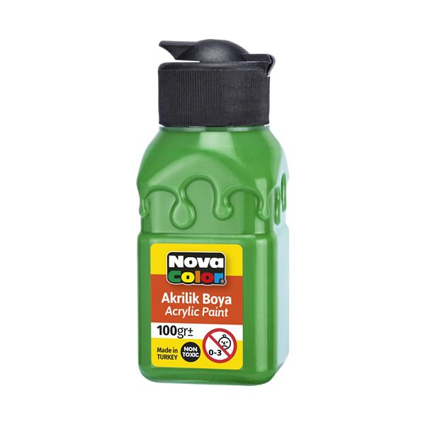 Nova Color NC-2013 100 gr Yeşil Akrilik Boya