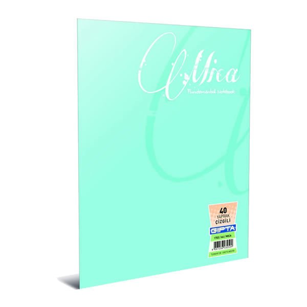 Gıpta Mica A5 80 Yaprak Çizgili Tel Dikişli Defter