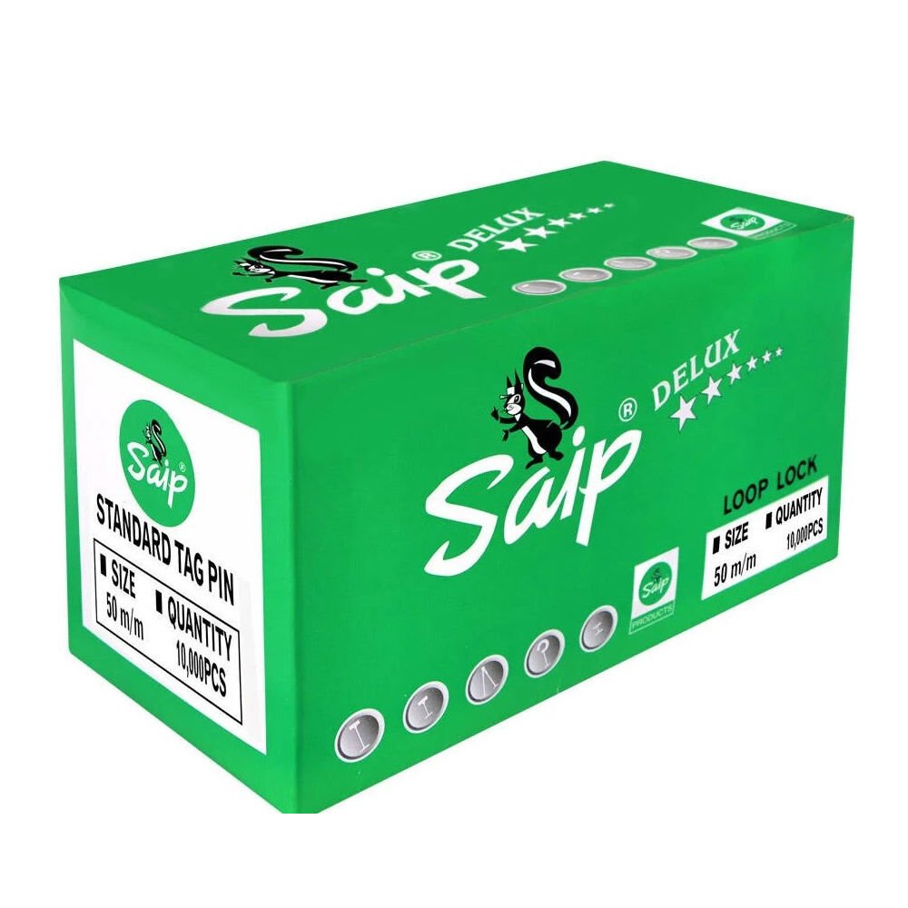 SAİP 55 MM 10000 Lİ ŞEFFAF KONFEKSİYON KILÇIK