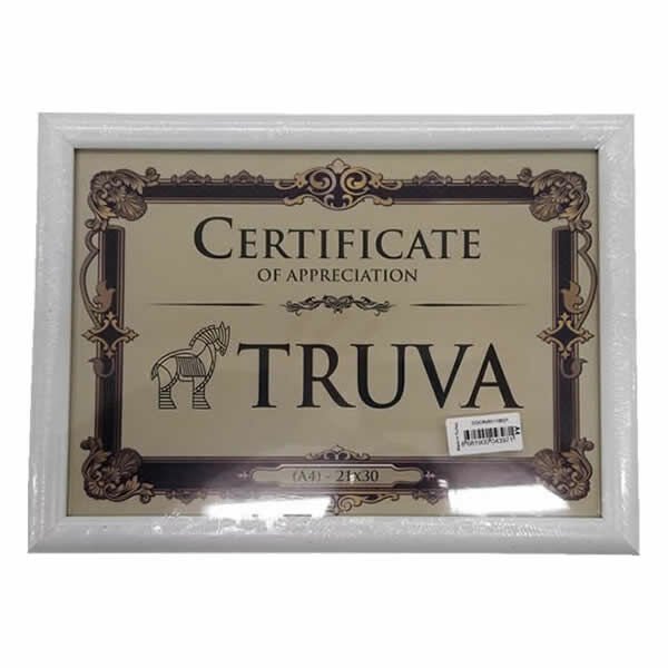 TRUVA TRV020B 21X29,7 2 CM A4 BEYAZ ÇERÇEVE