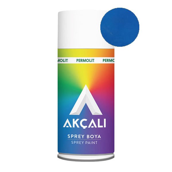 Akçalı 524 400 ml Floresan Boncuk Mavi Sprey Boya