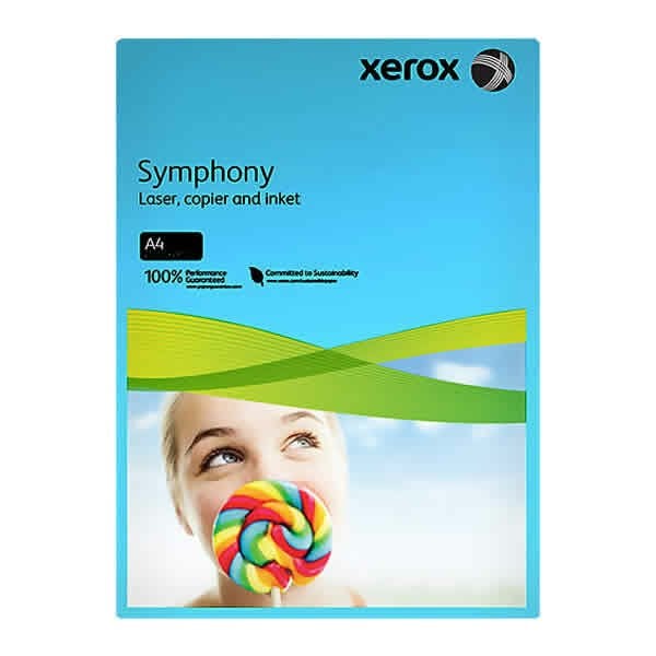 Xerox 3R93968 A4 Symphony Koyu Mavi 500 lü 80 gr Fotokopi Kağıdı