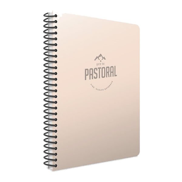 Gıpta Pastoral A4 96 Yaprak Kareli Spiralli Plastik Kapaklı Defter