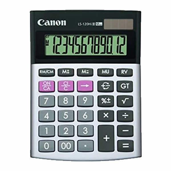 Canon LS-120HI 12 Haneli Masaüstü Hesap Makinesi
