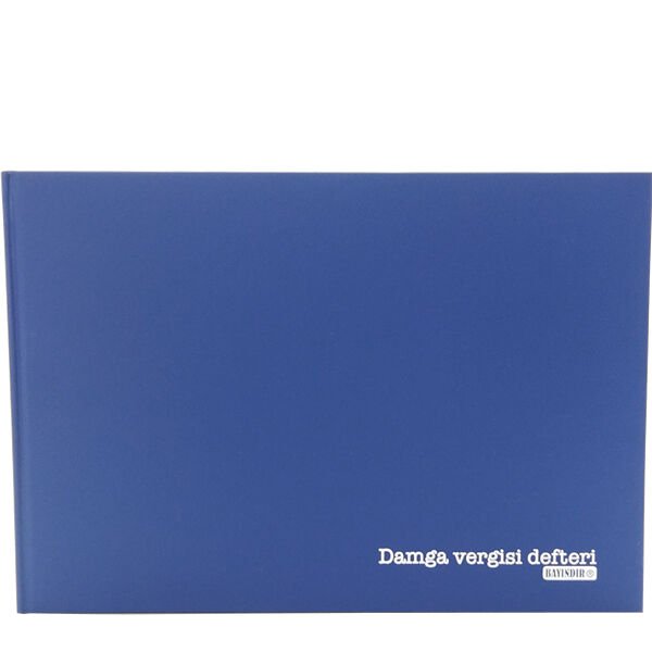 Bayındır BCD0580 96 Yaprak Ciltli Damga Vergisi Defteri