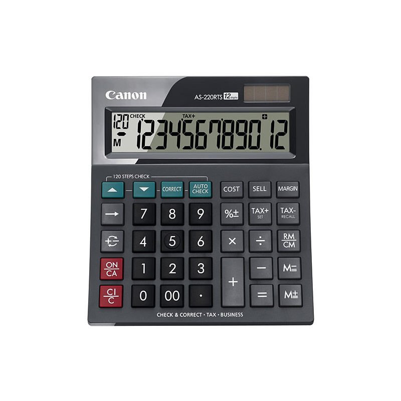 Canon As-220Rts 12 Haneli Masaüstü Hesap Makinesi