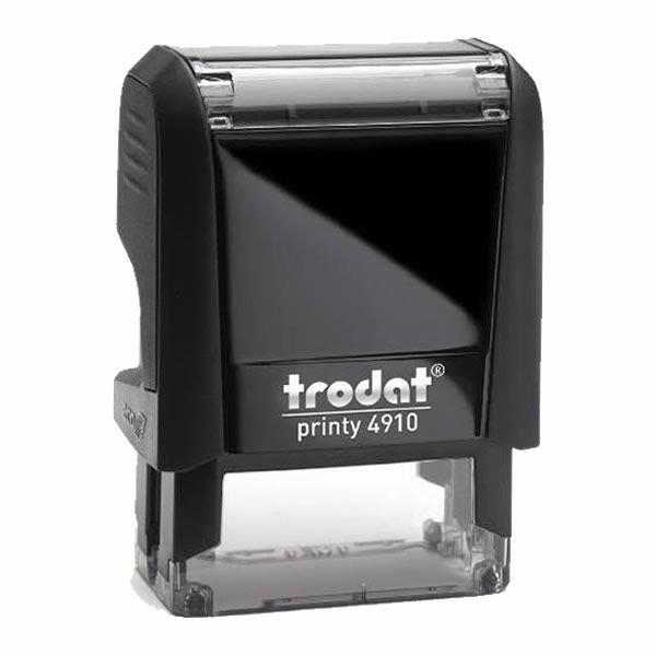 Trodat 4910 Mavi Gövde Otomatik Kaşe Boş Kaşe