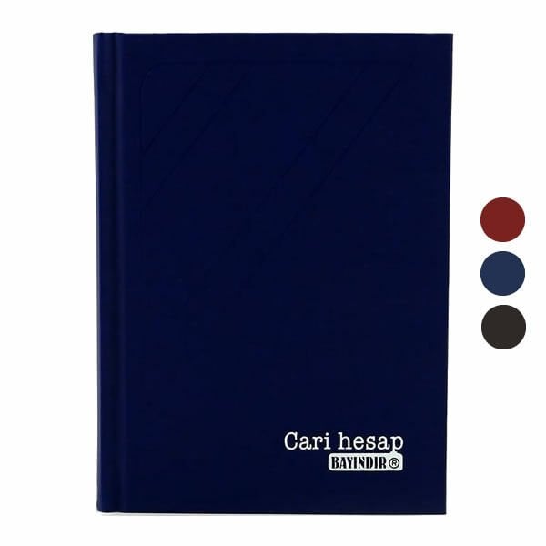 Bayındır BCH5160 12x17 160 Yaprak Cari Hesap Defteri