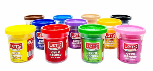 Lets L8440-1 115 gr Sarı Tekli Oyun Hamuru