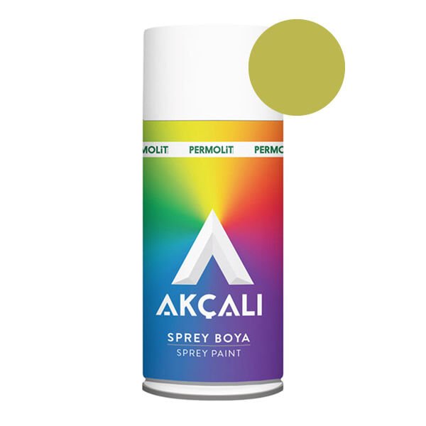 Akçalı 353 400 ml Metalik Sarı Sprey Boya