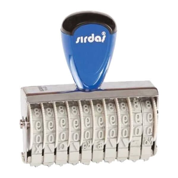 Sırdaş 1658 5 mmx8 Haneli Numaratör Boş Kaşe