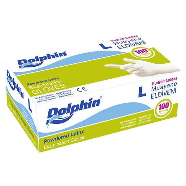 DOLPHİN PUDRALI LATEKS ELDİVEN ( L )