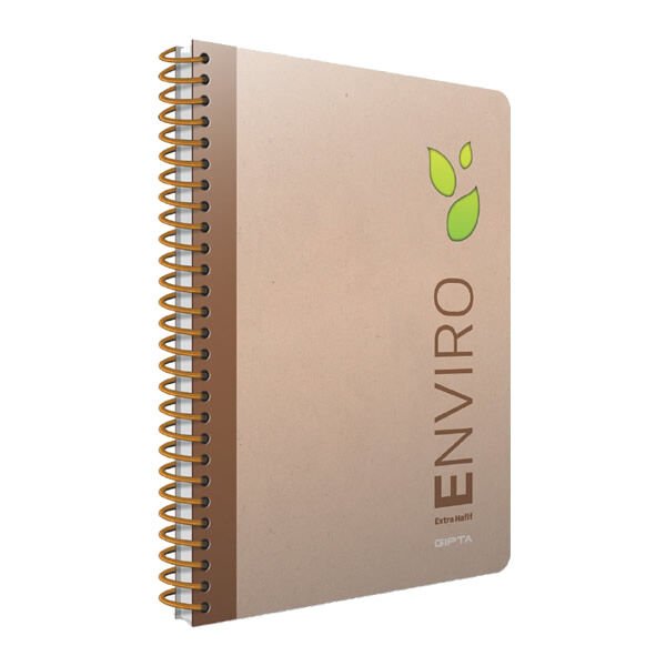 Gıpta Enviro 17x24 100 Yaprak Çizgili Spiralli Defter