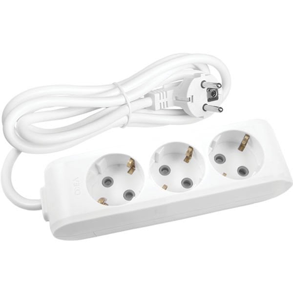 Viko 90113303 Multi-Let 3 mt 3 lü Topraklı Kablolu Priz