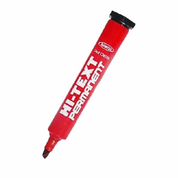HI-Text 830 PCK Kesik Uçlu Kırmızı Markör Kalem