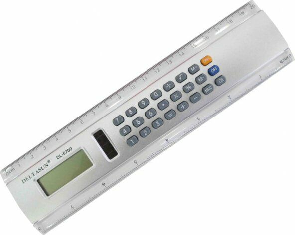 Deltasun DL-6829 Cetvelli Hesap Makinesi