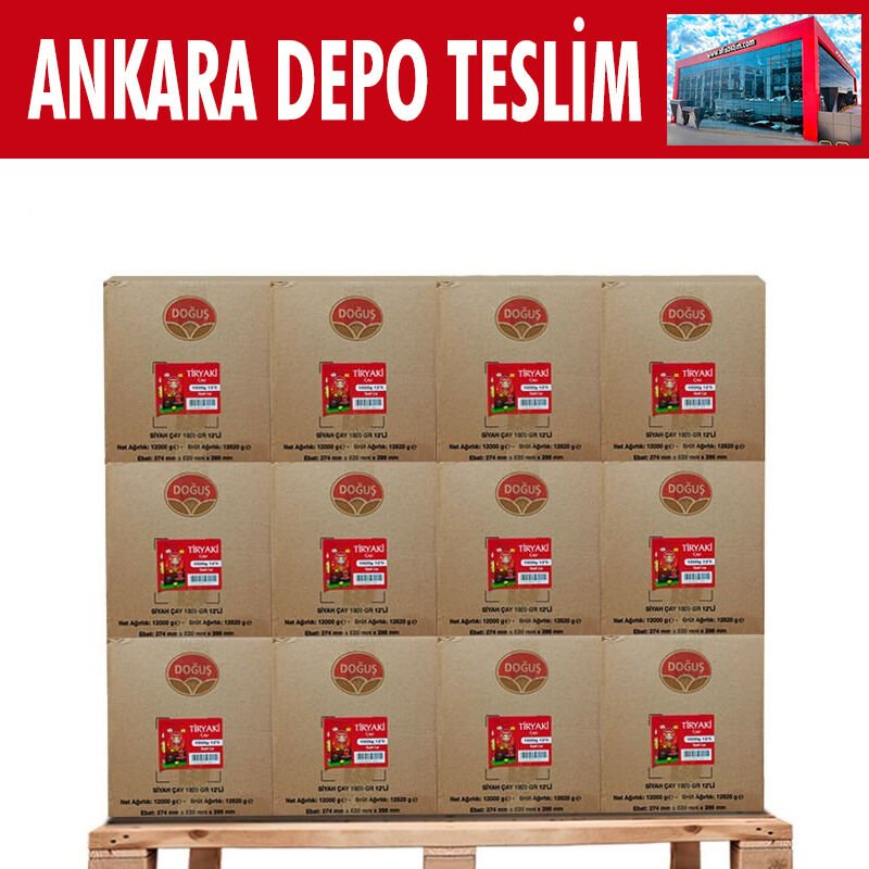 DOĞUŞ KARADENİZ TİRYAKİ 5 KG SİYAH ÇAY 10 KOLİ ( 10 KOLİ = 20 PAKET)