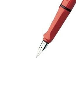 Lamy 16M Safari Metal Klips M Uç Kırmızı Dolma Kalem