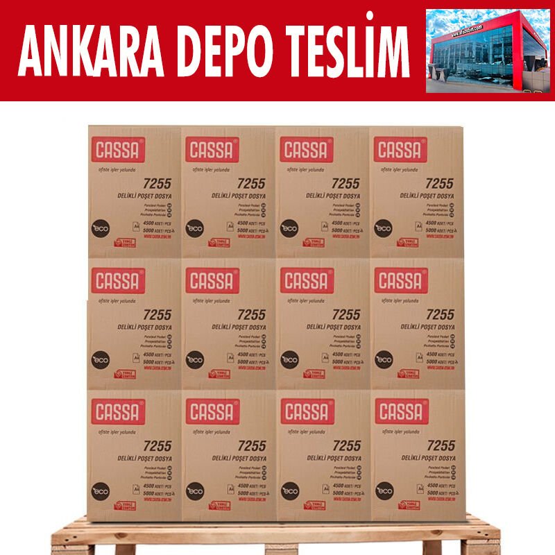 CASSA 7255 ECO A4 50X100 LÜ POŞET DOSYA