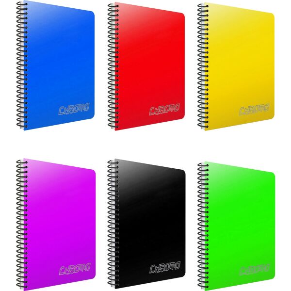 Gıpta Chromo A4 120 Yaprak Kareli Spiralli Defter