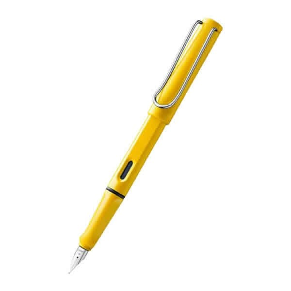 Lamy 18-M Safari Metal Klips M Uç Sarı Dolma Kalem
