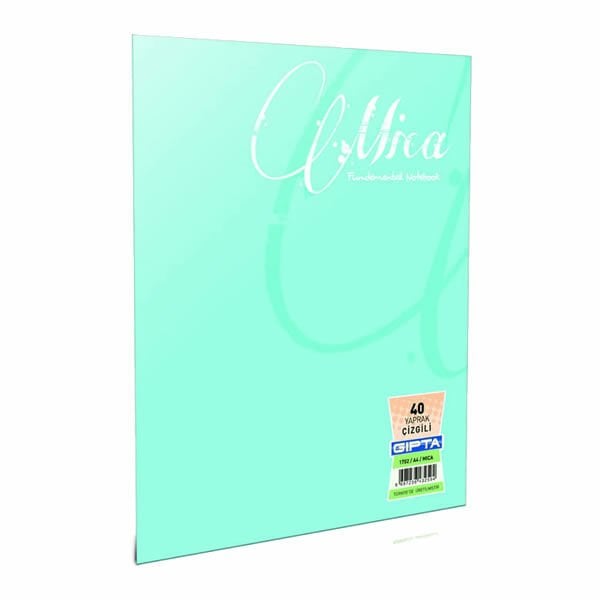 Gıpta Mica A5 60 Yaprak Kareli Tel Dikişli Defter