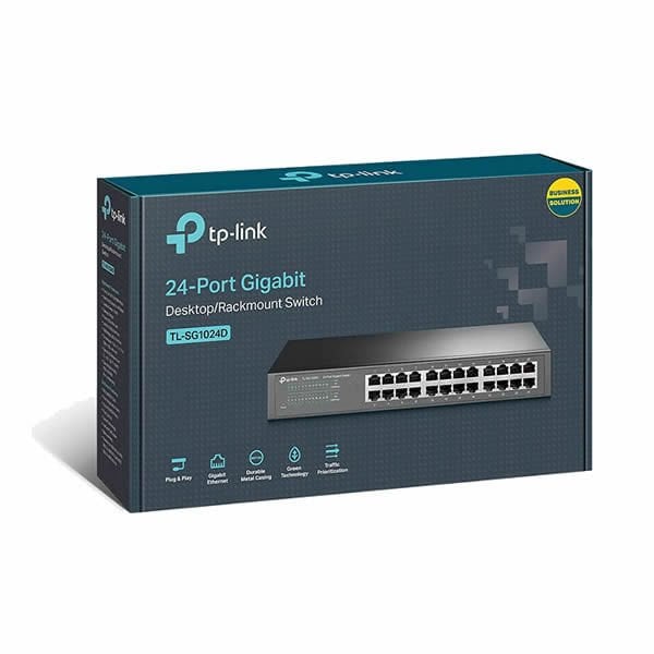 Tp-Lınk Tl-Sg1024D 24 Port 10/100/1000 Switch