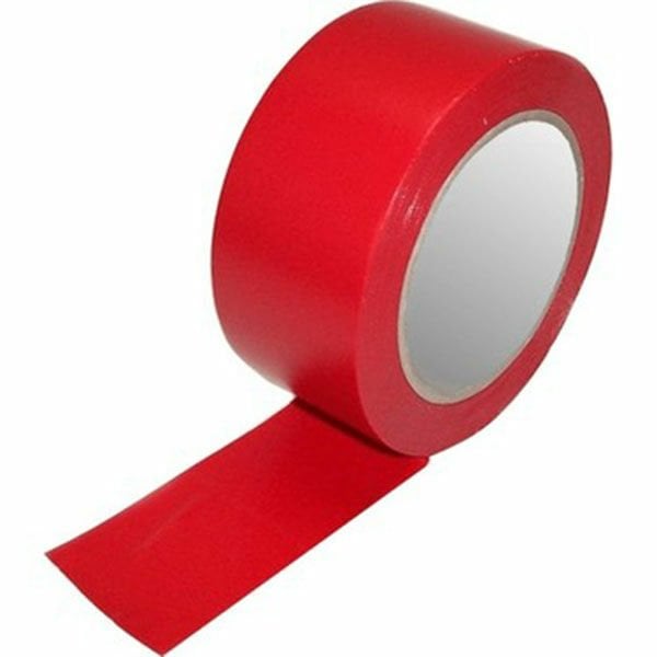 FLIQA KD2452 50mmX30m Kırmızı Yer İşaretleme Bandı