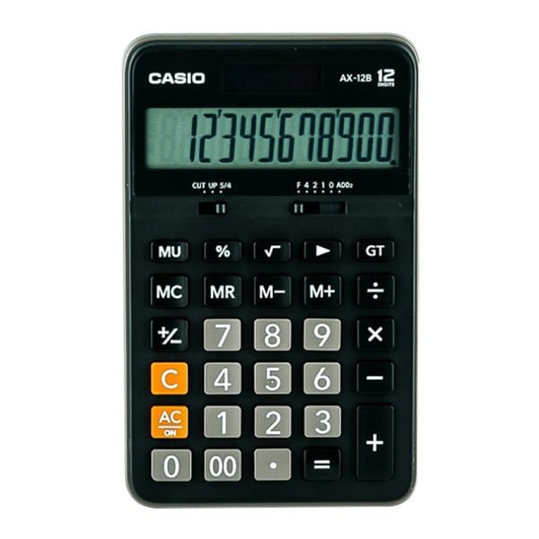 Casio AX-12B 12 Haneli Hesap Makinesi