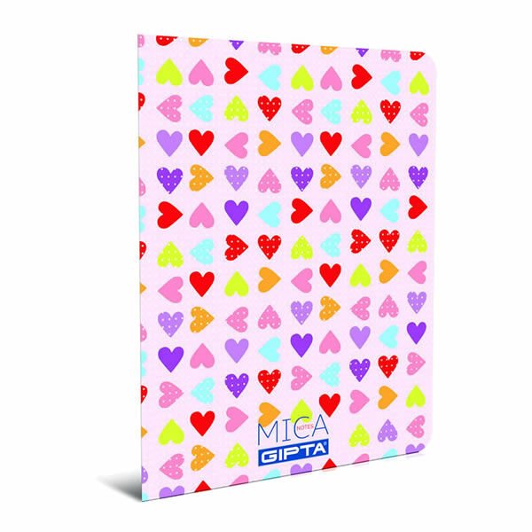 Gıpta Mica A5 60 Yaprak Kareli Tel Dikişli PP Kapaklı Defter
