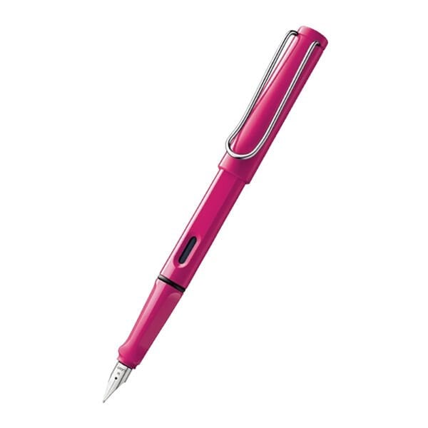 Lamy 13P-M Safari Metal Klips M Uç Pembe Dolma Kalem